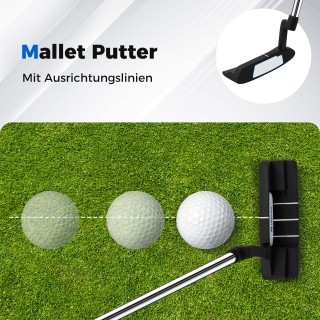 Costway Σετ Γκολφ 15 Τεμαχίων για Δεξιόχειρες με Τσάντα - Μπλε SP38... Costway Σετ Γκολφ 15 Τεμαχίων για Δεξιόχειρες με Τσάντα - Μπλε SP38...