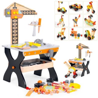 Παιδικός Ξύλινος Πάγκος Εργασίας 67x31,5x35 cm Ecotoys TL812003