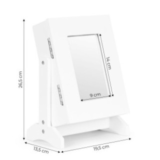 ModernHome Κουτί οργάνωσης κοσμημάτων με καθρέφτη FH-JC0120 ModernHome Κουτί οργάνωσης κοσμημάτων με καθρέφτη FH-JC0120