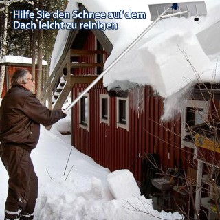 Costway 160 - 610 cm Αποχιονιστής οροφής από αλουμίνιο + TPE με ρόδ... Costway 160 - 610 cm Αποχιονιστής οροφής από αλουμίνιο + TPE με ρόδ...