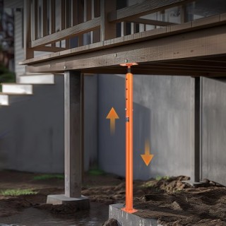 Ρυθμιζόμενο Υποστύλωμα VEVOR για Ανύψωση Δαπέδου 56-100 DBZCQJD1G1... Ρυθμιζόμενο Υποστύλωμα VEVOR για Ανύψωση Δαπέδου 56-100 DBZCQJD1G1...