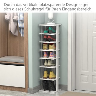 Ξύλινη Παπουτσοθήκη 8 Επιπέδων για Κατακόρυφη Οργάνωση Παπουτσιών 2... Ξύλινη Παπουτσοθήκη 8 Επιπέδων για Κατακόρυφη Οργάνωση Παπουτσιών 2...