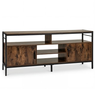 Costway Έπιπλο τηλεόρασης για TV έως 65 με 2 ντουλάπια και 4 ανοιχτ... Costway Έπιπλο τηλεόρασης για TV έως 65 με 2 ντουλάπια και 4 ανοιχτ...