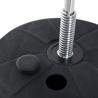 HOMCOM Ρυθμιζόμενη μπάλα πυγμαχίας σε ύψος 126-144 cm με γάντια, αν...