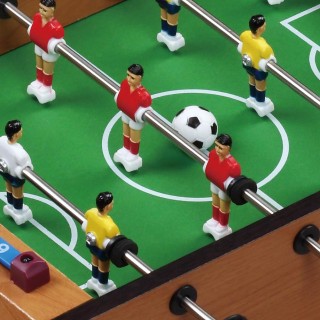 BAKAJI Ξύλινο Επιτραπέζιο Ποδοσφαιράκι με 4 Ράβδους και 12 Φιγούρες... BAKAJI Ξύλινο Επιτραπέζιο Ποδοσφαιράκι με 4 Ράβδους και 12 Φιγούρες...