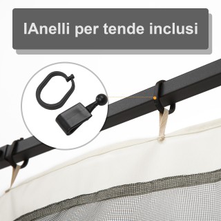 Outsunny κουνουπιέρα για σκηνές κιόσκι Γενική αντικατάσταση με μεντ...