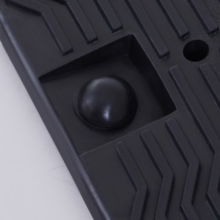 DURHAND Σετ 2 Πλαστικές Ράμπες Αυτοκινήτων με Μέγιστο Φορτίο 5 Τόνω...