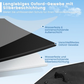 Costway Μαύρη Προστατευτική Κάλυψη για Θερμαντήρα Εξωτερικού Χώρου/... Costway Μαύρη Προστατευτική Κάλυψη για Θερμαντήρα Εξωτερικού Χώρου/...