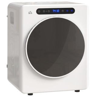 HOMCOM Μίνι Ηλεκτρικό Στεγνωτήριο 1000W 3 κιλών με LED Οθόνη, 49x43...