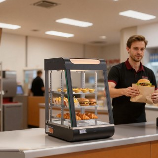 VEVOR Επαγγελματική Θερμαινόμενη Βιτρίνα 3 Επιπέδων, 800W με LED Φω... VEVOR Επαγγελματική Θερμαινόμενη Βιτρίνα 3 Επιπέδων, 800W με LED Φω...