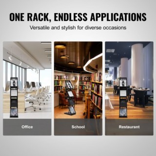 Πτυσσόμενη Βιτρίνα Εντύπων VEVOR με 4 Θήκες WJZS20LDSJSKPU0MEV0 Πτυσσόμενη Βιτρίνα Εντύπων VEVOR με 4 Θήκες WJZS20LDSJSKPU0MEV0