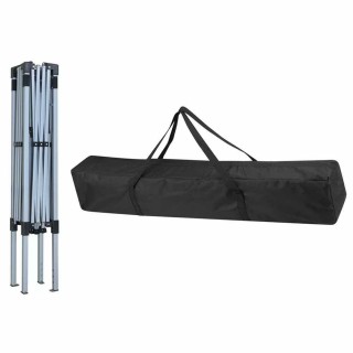 BAKAJI Πτυσσόμενο Αδιάβροχο Σκηνικό 3x3 για Αγορά και Έκθεση Μπλε 0... BAKAJI Πτυσσόμενο Αδιάβροχο Σκηνικό 3x3 για Αγορά και Έκθεση Μπλε 0...