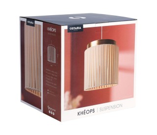 Ostaria Ανάρτηση βαμβακερή Κέοπας μπεζ και χρυσή -37738 Ostaria Ανάρτηση βαμβακερή Κέοπας μπεζ και χρυσή -37738