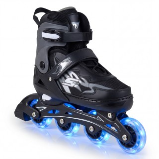 Costway Παιδικά ρυθμιζόμενα πατίνια inline 4 μεγεθών με φωτιζόμενες... Costway Παιδικά ρυθμιζόμενα πατίνια inline 4 μεγεθών με φωτιζόμενες...