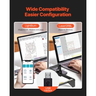 VEVOR Μηχανή Χάραξης Λέιζερ 5W με Προστασία Ματιών KZXSEJGJGDKJPY42PV2 VEVOR Μηχανή Χάραξης Λέιζερ 5W με Προστασία Ματιών KZXSEJGJGDKJPY42PV2