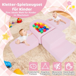 Costway Πενταμελές Σετ Μαλακών Αφρώδεις Μπλοκ για Μικρά Παιδιά με Π... Costway Πενταμελές Σετ Μαλακών Αφρώδεις Μπλοκ για Μικρά Παιδιά με Π...