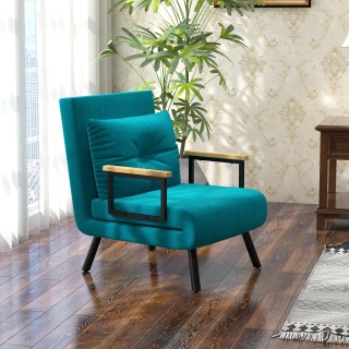 HOMCOM Πολυθρόνα Κρεβάτι 3 σε 1 με Ρυθμιζόμενη Πλάτη σε 5 Θέσεις κ... HOMCOM Πολυθρόνα Κρεβάτι 3 σε 1 με Ρυθμιζόμενη Πλάτη σε 5 Θέσεις κ...