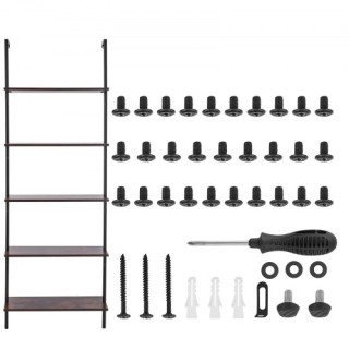 VEVOR Ράφι Τετράγωνου Σωλήνα 5 Επιπέδων 24x11.8in Τοίχου για Υπνοδ... VEVOR Ράφι Τετράγωνου Σωλήνα 5 Επιπέδων 24x11.8in Τοίχου για Υπνοδ...