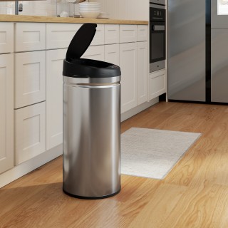 HOMCOM Κάδος Απορριμμάτων 42L με Αισθητήρα Κίνησης και Αυτόματο Άνο...