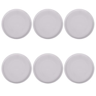 Villa DEste Σετ 6 πιάτα φρούτου από νέα οστέινη Κίνα σε λευκό Deli... Villa DEste Σετ 6 πιάτα φρούτου από νέα οστέινη Κίνα σε λευκό Deli...