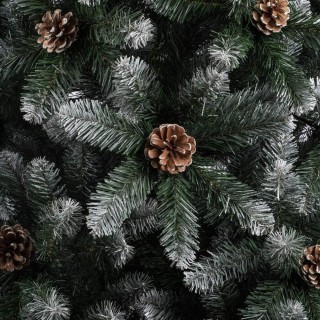 BAKAJI Χριστουγεννιάτικο Δέντρο Με Χιόνι Marilleva 210 εκ. 1098 Κλα...