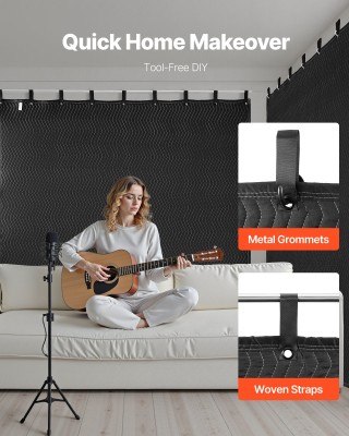 VEVOR Πολυχρηστική Κουβέρτα Ήχου 2438 x 2032 mm DCBYT96X80IN2UFBY001V0 VEVOR Πολυχρηστική Κουβέρτα Ήχου 2438 x 2032 mm DCBYT96X80IN2UFBY001V0