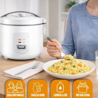 BAKAJI Ηλεκτρική Καφετιέρα Ρυζιού 4 Λίτρων - Αυτόματος Υγιεινός και... BAKAJI Ηλεκτρική Καφετιέρα Ρυζιού 4 Λίτρων - Αυτόματος Υγιεινός και...