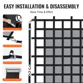 VEVOR Βαρύ Καθαρό Φορτίο 72 x 57 Ρυθμιζόμενοι Γάντζοι HWGDWYMESHW... VEVOR Βαρύ Καθαρό Φορτίο 72 x 57 Ρυθμιζόμενοι Γάντζοι HWGDWYMESHW...