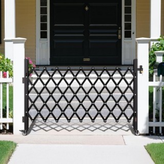 VEVOR Κλειδούμενη Πτυσσόμενη Πόρτα Ασφαλείας Ψαλίδι 74,80 x 51,57 ί...