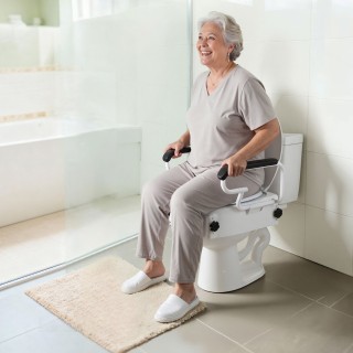 VEVOR Ανυψωτικό Κάθισμα Τουαλέτας με Χειρολαβές για Άνεση και Υποστ... VEVOR Ανυψωτικό Κάθισμα Τουαλέτας με Χειρολαβές για Άνεση και Υποστ...