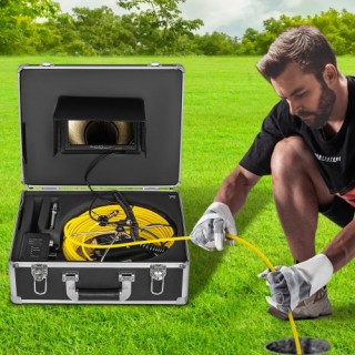 Κάμερα Επιθεώρησης Αποχέτευσης VEVOR 20M με Οθόνη 9 LCD και DVR GD... Κάμερα Επιθεώρησης Αποχέτευσης VEVOR 20M με Οθόνη 9 LCD και DVR GD...