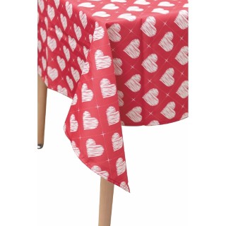 Galileo Τραπεζομάντηλο 140x180 cm αδιάβροχο 8 θέσεων Cuori Sibilla ... Galileo Τραπεζομάντηλο 140x180 cm αδιάβροχο 8 θέσεων Cuori Sibilla ...