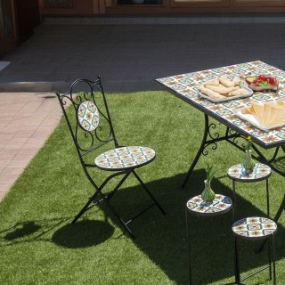 Galileo Εξωτερική πτυσσόμενη καρέκλα με μεταλλική δομή και μεσογεια... Galileo Εξωτερική πτυσσόμενη καρέκλα με μεταλλική δομή και μεσογεια...