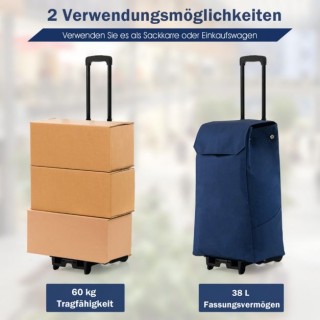 Πτυσσόμενο Καρότσι Μεταφοράς και Αποθήκευσης 38 L Χρώματος Σκούρο Μ... Πτυσσόμενο Καρότσι Μεταφοράς και Αποθήκευσης 38 L Χρώματος Σκούρο Μ...