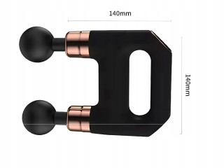 Verk Group Ισχυρό Διπλό Μασάζ Πιστόλι Σώματος με 8 Κεφαλές  5907451...