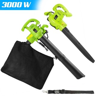 BAKAJI Ηλεκτρική Σκούπα Φύλλων Θρυμματιστής και Φυσητήρας 3000W Σκ... BAKAJI Ηλεκτρική Σκούπα Φύλλων Θρυμματιστής και Φυσητήρας 3000W Σκ...