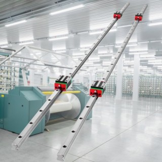 VEVOR  Οδηγός Γραμμής 15-1500mm με 4 Ρουλεμάν για CNC HSR15X1500ZXF...