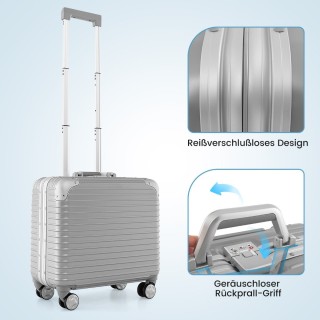 Costway Πολυλειτουργική Χειραποσκευή με Ανθεκτικό Υλικό PC και Αφα... Costway Πολυλειτουργική Χειραποσκευή με Ανθεκτικό Υλικό PC και Αφα...