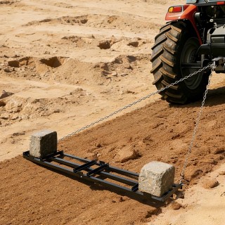 VEVOR Συρόμενος Οδοστρωτήρας 243x50 εκ., Ρυμουλκούμενος Διορθωτής Δ... VEVOR Συρόμενος Οδοστρωτήρας 243x50 εκ., Ρυμουλκούμενος Διορθωτής Δ...