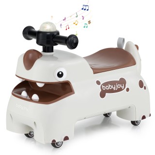 Costway Λευκό Όχημα-Παιχνίδι για Μικρά Παιδιά με Χώρο Αποθήκευσης,... Costway Λευκό Όχημα-Παιχνίδι για Μικρά Παιδιά με Χώρο Αποθήκευσης,...