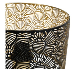 Ostaria Λάμπα Μεταλλική Corazon Μαύρη και Χρυσή -36164 Ostaria Λάμπα Μεταλλική Corazon Μαύρη και Χρυσή -36164