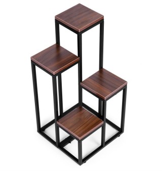 Ραφιέρα για Λουλούδια και Διακοσμητικά με 4 ράφια PJJPS0011-Dark Mo... Ραφιέρα για Λουλούδια και Διακοσμητικά με 4 ράφια PJJPS0011-Dark Mo...