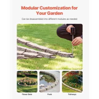 VEVOR Πλαστικό Περίγραμμα Κήπου Ανθεκτικό στο Ξεθώριασμα RZSPZXCCMH... VEVOR Πλαστικό Περίγραμμα Κήπου Ανθεκτικό στο Ξεθώριασμα RZSPZXCCMH...