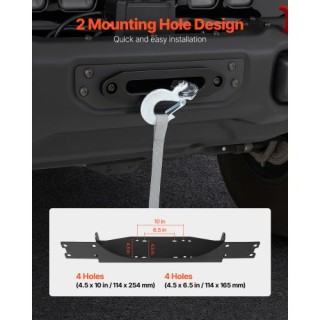 VEVOR Βάση Ανέμης Τρέιλερ για Jeep Wrangler JL/JLU (2018-2023) CYJP...