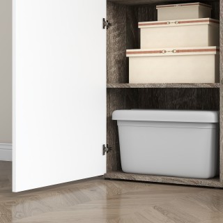 HOMCOM Κινητό έπιπλο εισόδου 4 σε 1 με καθρέφτη, γάντζους και εσωτ... HOMCOM Κινητό έπιπλο εισόδου 4 σε 1 με καθρέφτη, γάντζους και εσωτ...