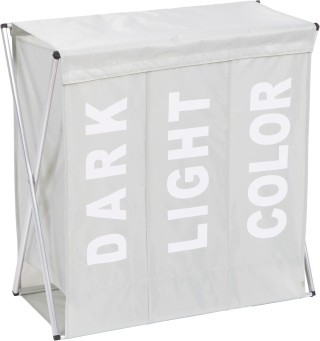 Πτυσσόμενο Μεταλλικό Καλάθι Απλύτων 64 x 38 x 62 cm Ανοιχτό Γκρι 02... Πτυσσόμενο Μεταλλικό Καλάθι Απλύτων 64 x 38 x 62 cm Ανοιχτό Γκρι 02...