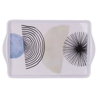 Villa dEste Home Σετ 2 Δίσκοι από Μελαμίνη Venice Lido Modern 2188681