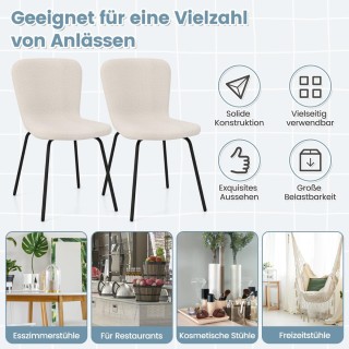 Costway  Σετ 4 Μοντέρνες Καρέκλες Τραπεζαρίας με Βελούδινο Κάθισμα ...