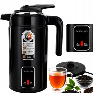 Verk Group Ηλεκτρικός Βραστήρας Νερού 3,5L 1500W Αθόρυβος Μαύρος με...