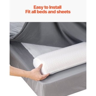 VEVOR Προστατευτικό Κρεβατιού για Νήπια 52 Αντιολισθητικό Αφρώδες Ε...